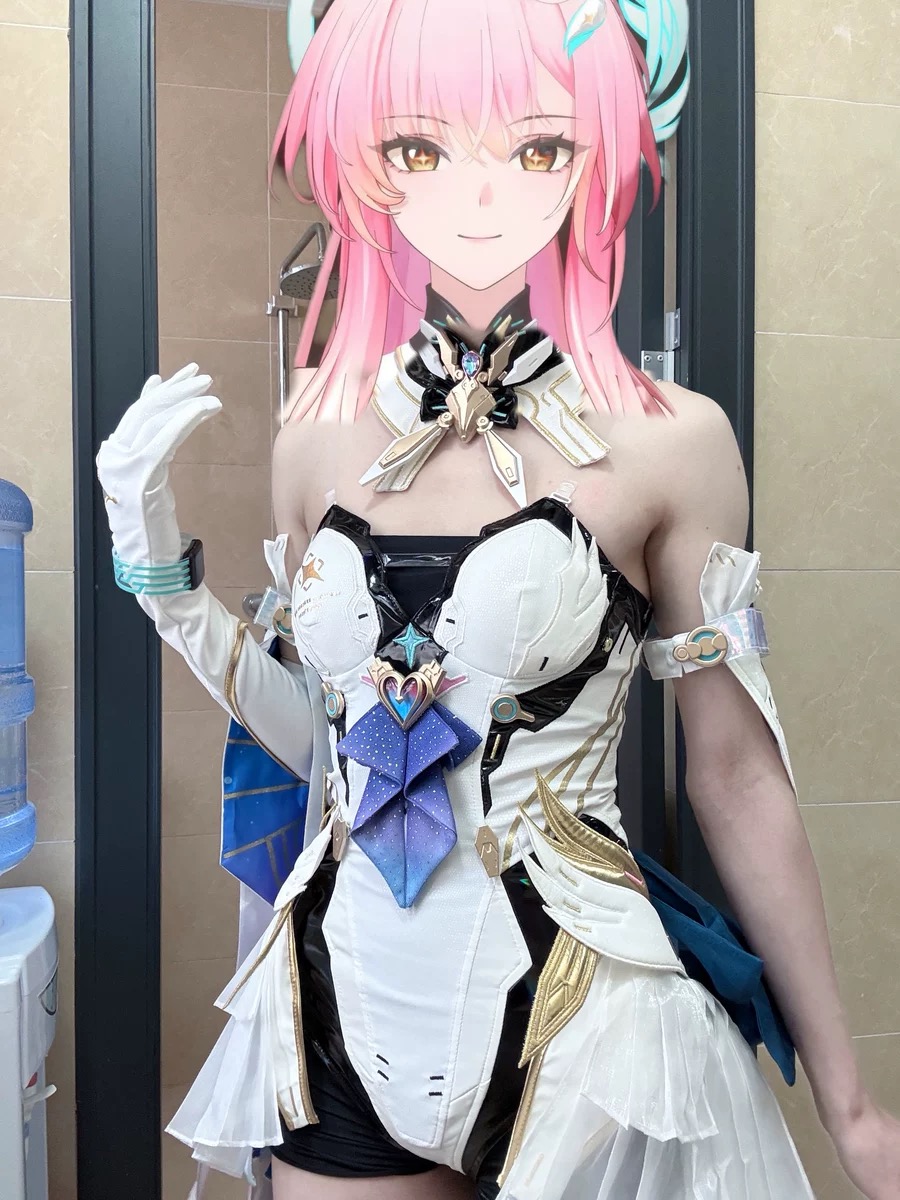 Party Games Girls - Aemeath Wuthering Waves コスプレ衣装ウィッグドレス制服ゲームロールプレイ衣装ハロウィンパーティー女性女の子カーニバル小道具