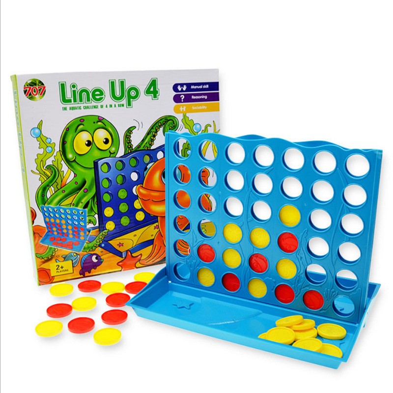Party Games Kids Indoor - 3D 4連ボードゲーム 子供向け 親子インタラクティブ卓上おもちゃ 家族で楽しめる教育ギフト 対象年齢3歳以上