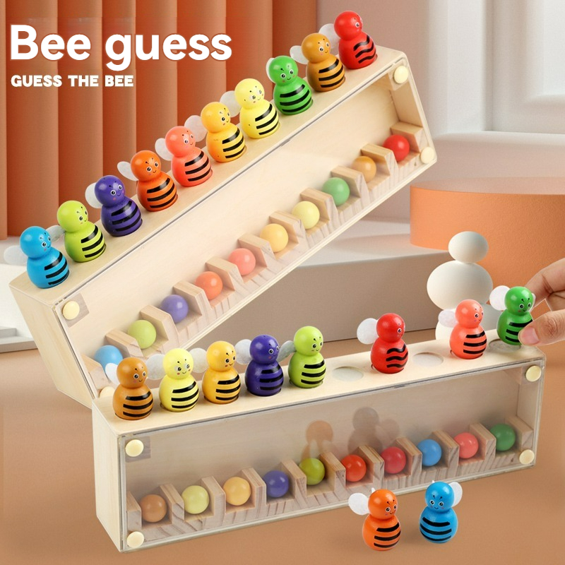 Party Games Kids Indoor - 論理的思考記憶ボードゲーム子供のおもちゃインタラクションカラーマッチングスマートモンテッソーリ教育創造的な知的おもちゃ