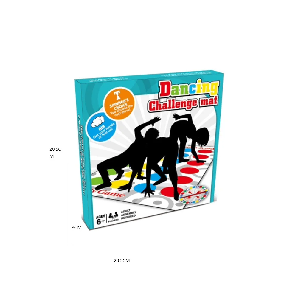 Party Games For 7 People - 売れ筋のツイスターゲーム、体操用のクラシックバランスマット、家族のパーティー向けのインタラクティブゲーム、6歳以上の子供向けの楽しい屋内および屋外アクティビティ玩具、誕生日、旅行のお土産、卒業式、パーティー、クリスマス、バレンタインデー、春節、父の日、母の日、教師の日、新年、七夕祭り、ハロウィン、イースター、建国記念日、子供の日などに最適、男の子と女の子へのおもちゃギフトにも最適です。