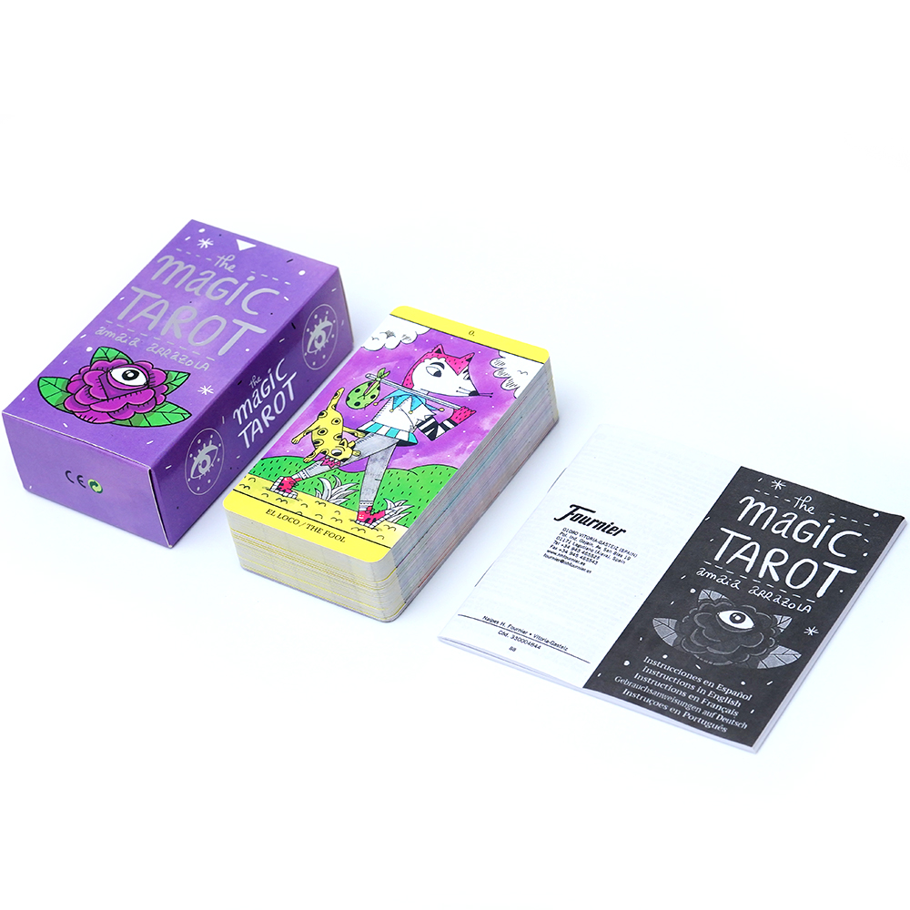 スペイン語版のスペインの魔法のタロットカード 初心者向けボー - Party Games In Spanish のレビューと価格