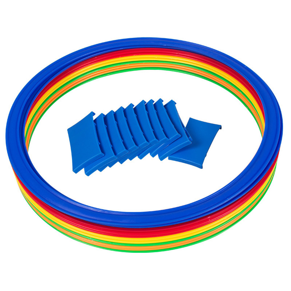 10個入り、28cmのカラフルなプラスチック製リング投げゲー - Party Games Kids Indoor のレビューと価格