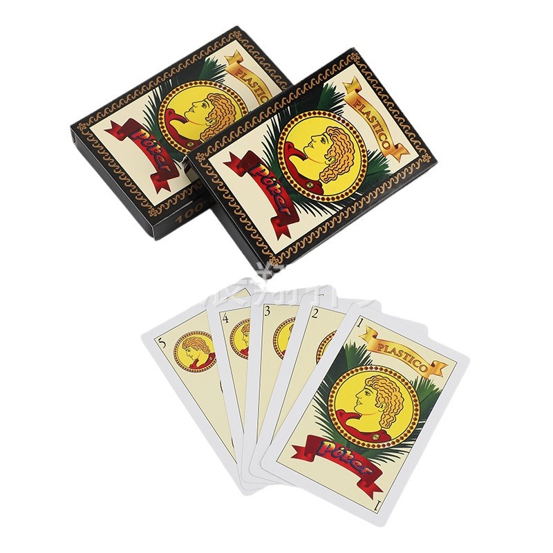 スペイン製 PVC 防水プラスチック製トランプ 家族パーティ - Party Games In Spanish のレビューと価格