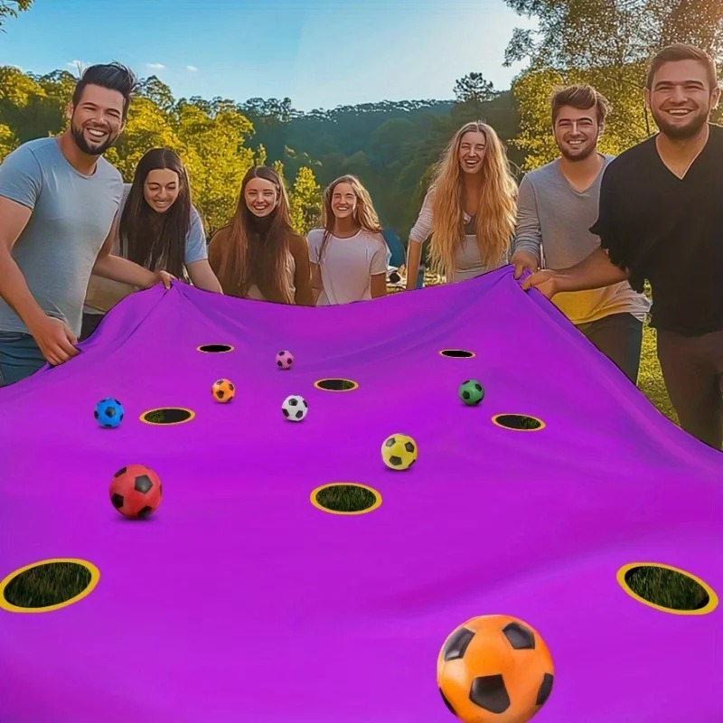 ホールマットボール投げゲームキット マルチカラーボールマッチ - Party Games Indoor のレビューと価格