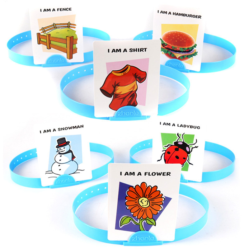 キッズ面白いカードボードゲームおもちゃ私は誰か当ててください - Party Games Kids Indoor のレビューと価格