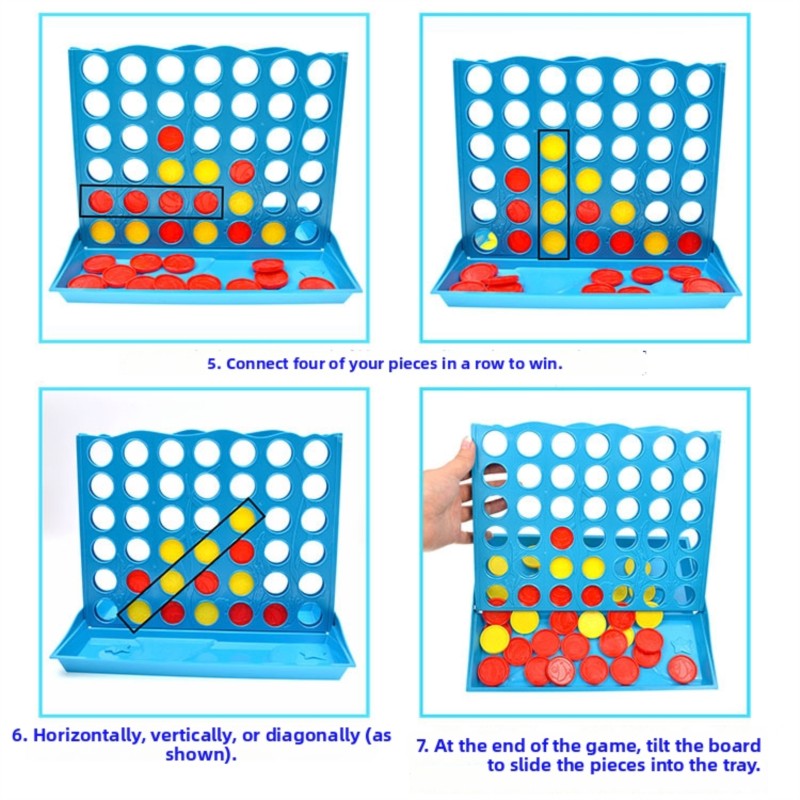 3D 4連ボードゲーム 子供向け 親子インタラクティブ卓上お - Party Games Kids Indoor のレビューと価格