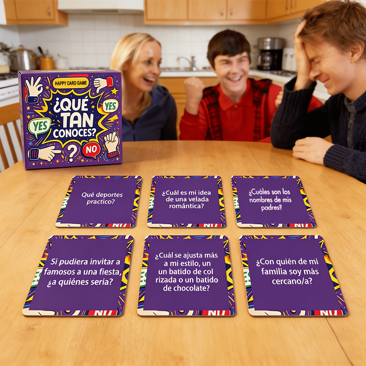 ミニ5cmパーティーコンクエスションカードゲーム 英語・スペ - Party Games In Spanish のレビューと価格