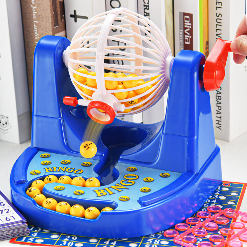 クラシックビンゴ宝くじ抽選機ゲーム、家族向け多人数参加型イン - Party Games Console のレビューと価格