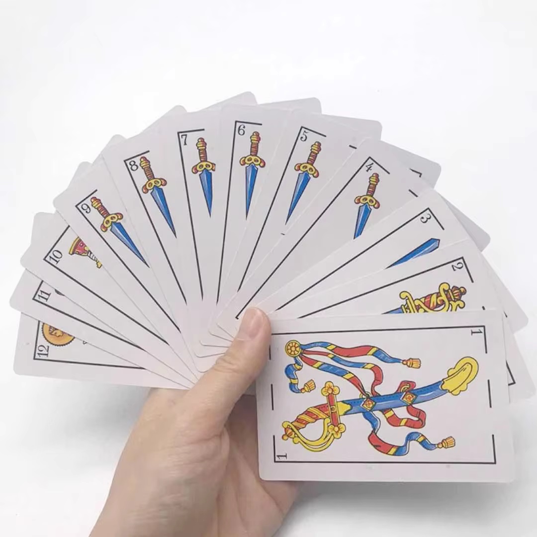 本物のスペインのナイプス・トランプ1デッキ - メキシコのカ - Party Games In Spanish のレビューと価格