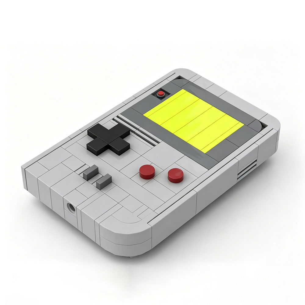 DIY ハンドヘルドゲームコンソールビルディングブロック M - Party Games Console のレビューと価格