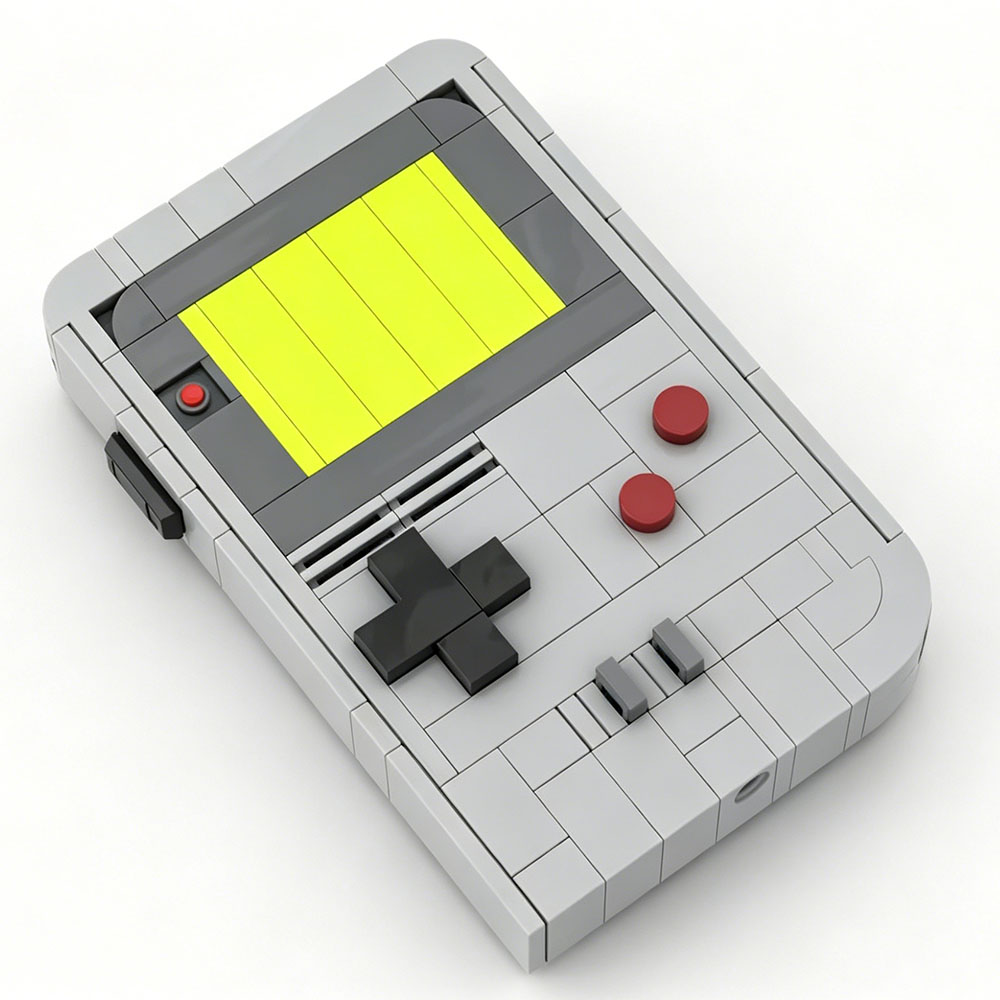 DIY ハンドヘルドゲームコンソールビルディングブロック M - Party Games Console のレビューと価格