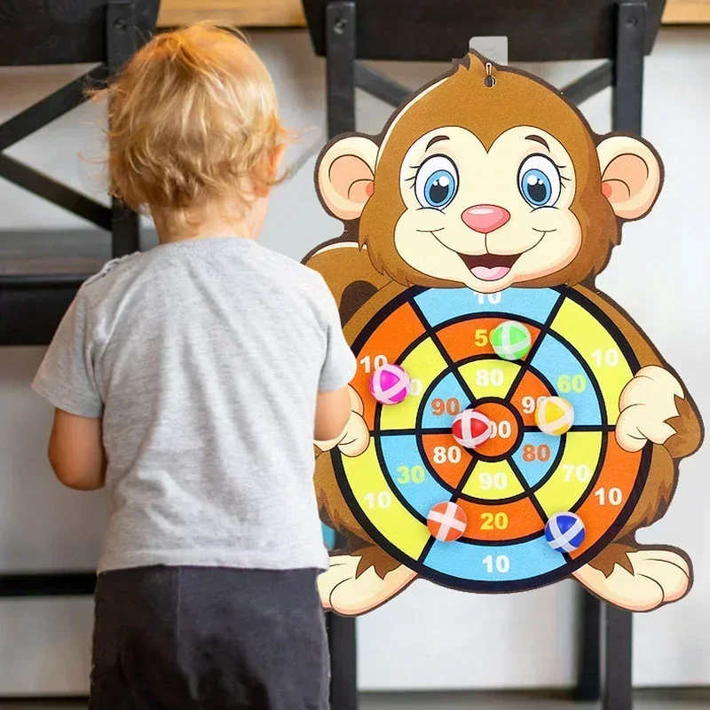 教育ゲームダーツボードスティッキーボールダーツ子供のおもちゃ - Party Games Kids Indoor のレビューと価格