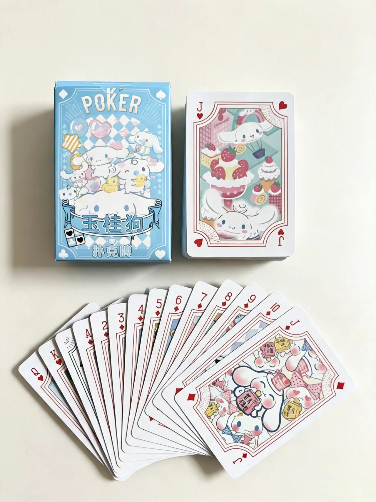 サンリオ プレイイングカード ポーカー ボードゲーム かわい - Party Games Kids Indoor のレビューと価格