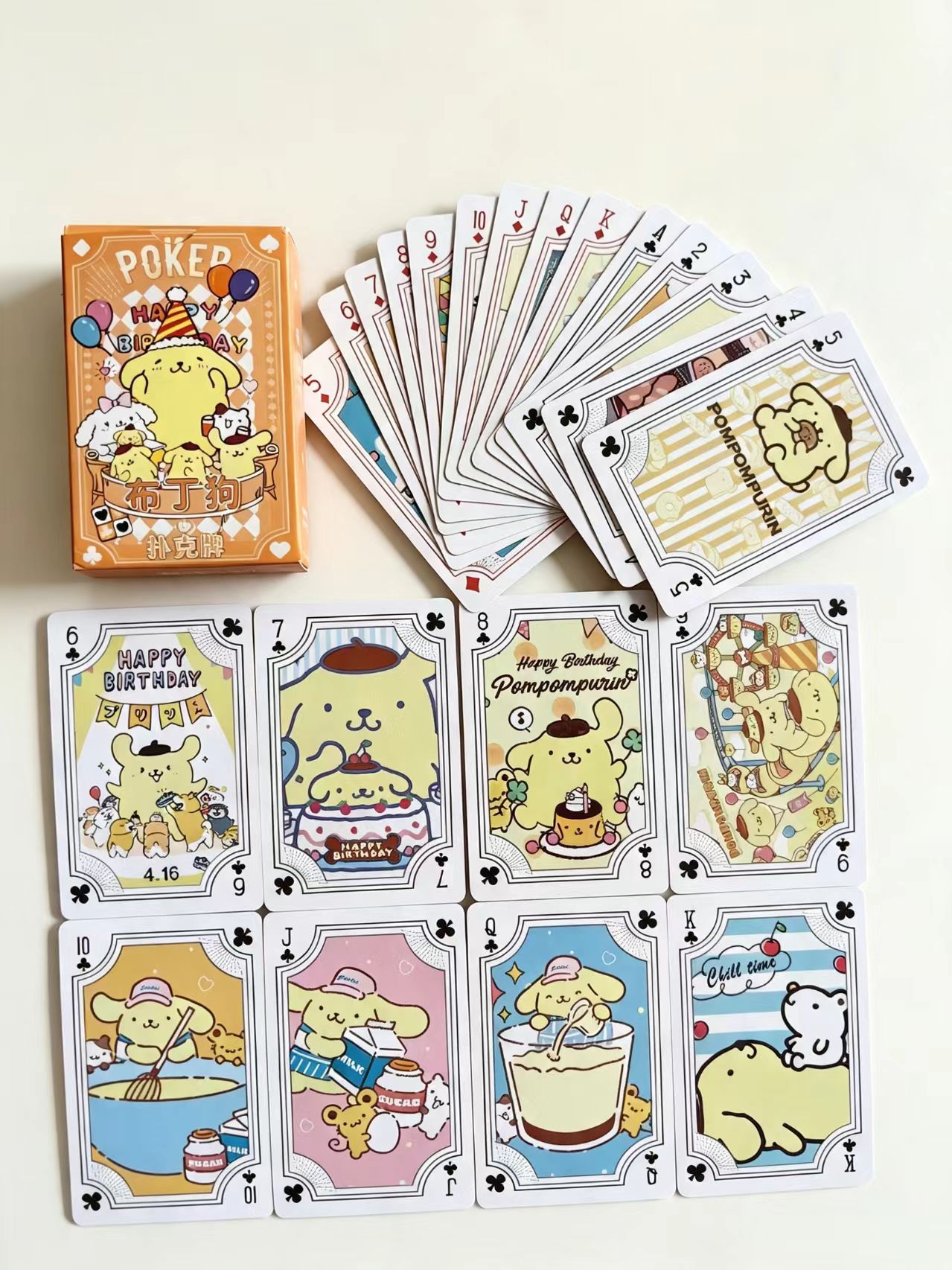 サンリオ プレイイングカード ポーカー ボードゲーム かわい - Party Games Kids Indoor のレビューと価格