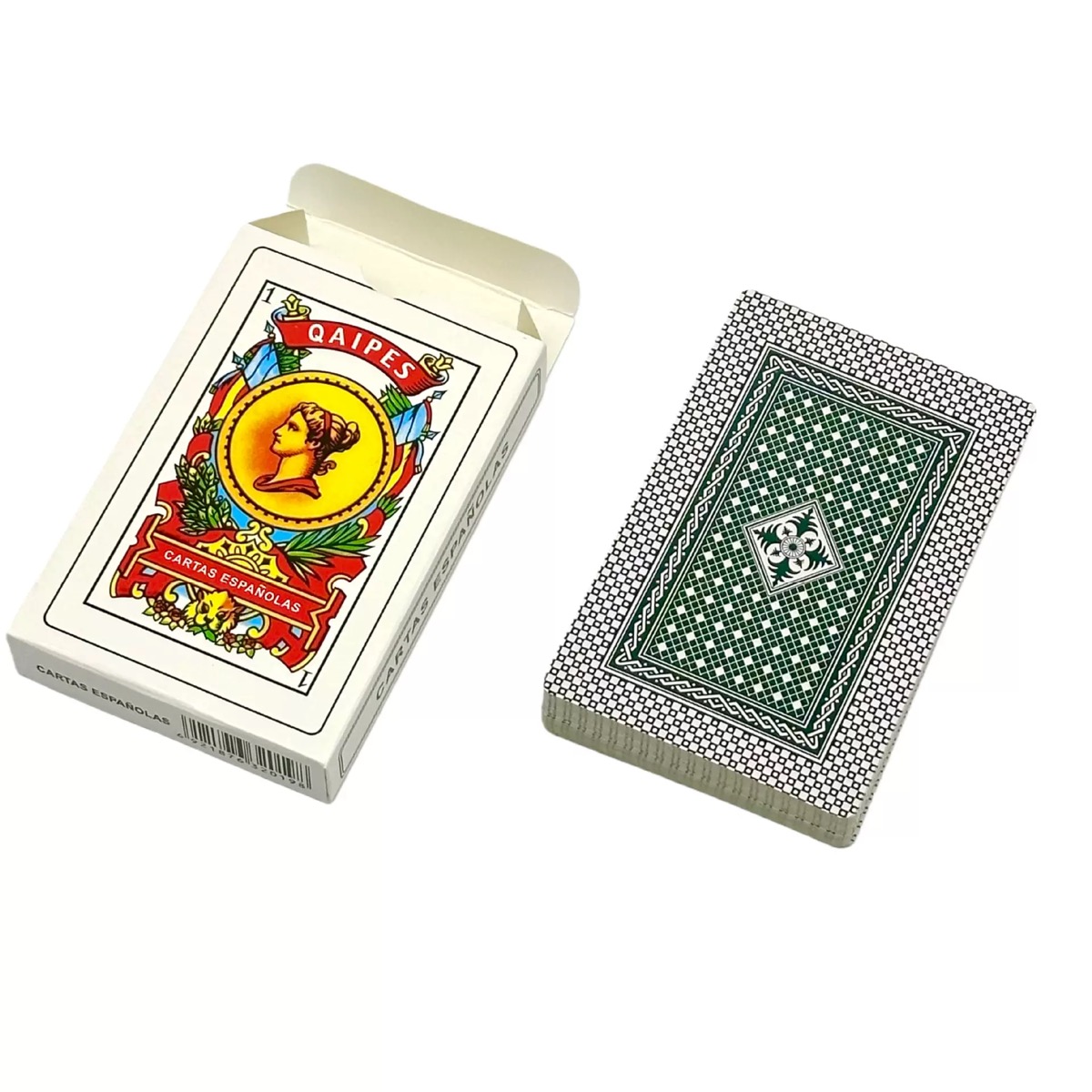 1セット/2セット ヴィンテージQAIPESスペイン製紙製ポ - Party Games In Spanish のレビューと価格