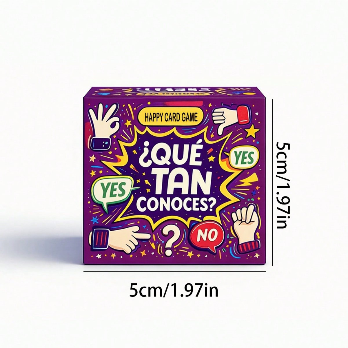 スペイン語ミニ5cmゲームカード「Bien Me Conoc - Party Games In Spanish のレビューと価格