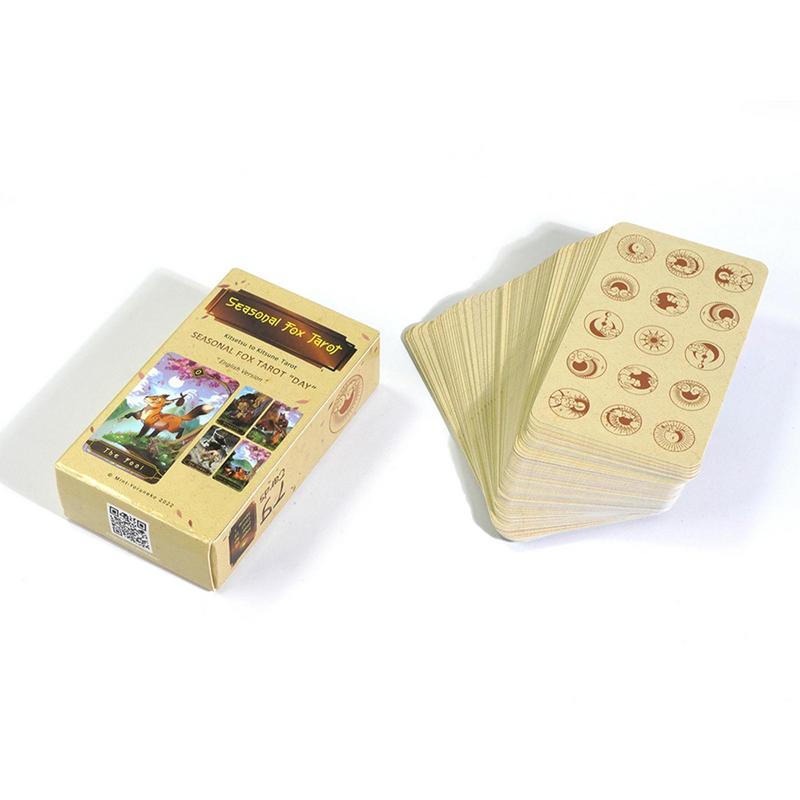 季節のキツネのタロットカード,78枚 - Party Games Meaning のレビューと価格