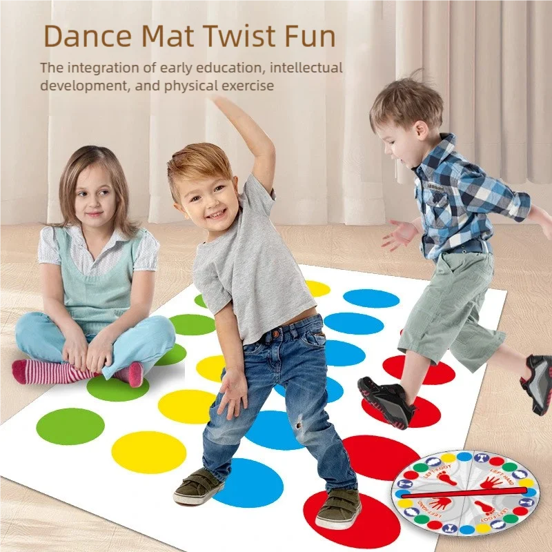 売れ筋のツイスターゲーム、体操用のクラシックバランスマット、 - Party Games For 7 People のレビューと価格