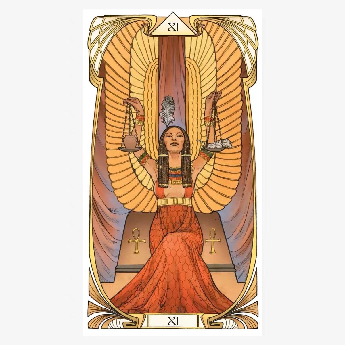 Egyptian art nouveau-オラクルカード,家 - Party Games Meaning のレビューと価格
